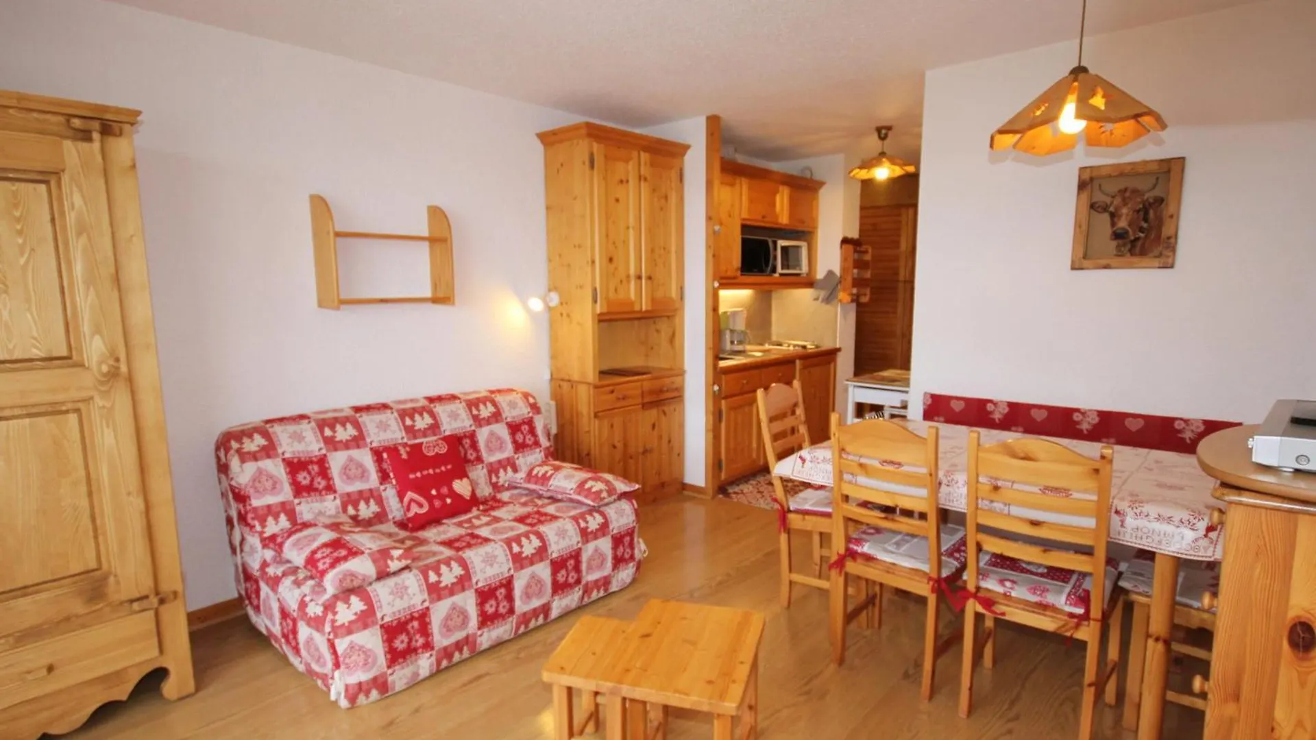 Appartement Les Saisies 2 Pieces, Plein Sud, 5 Pers, Balcon - Fr-1-293-292 Hauteluce